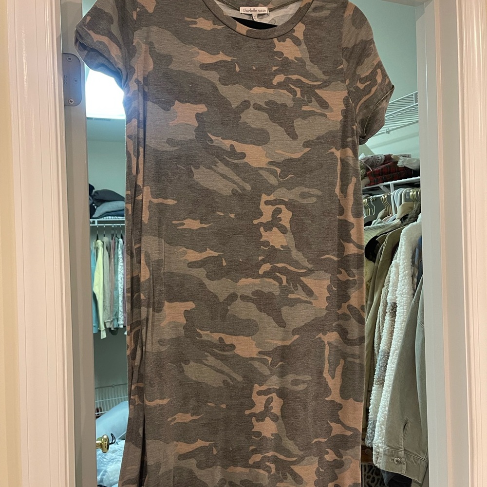 Charlotte russe camo dress